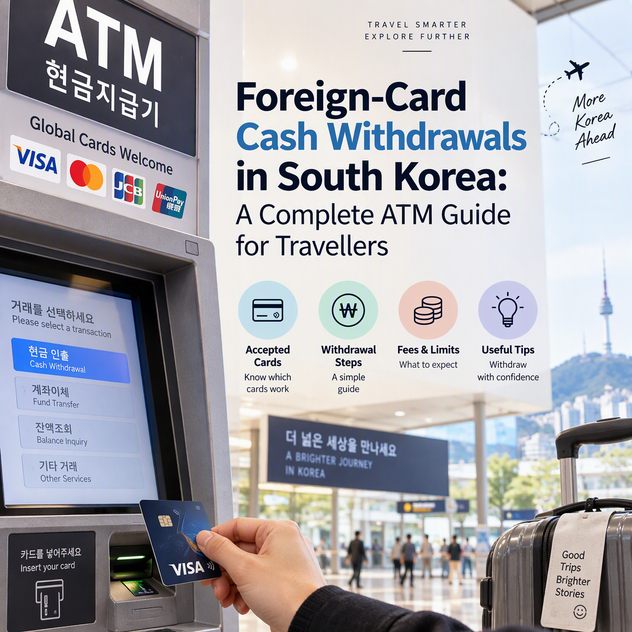 Foreign-Card Cash Withdrawals in South Korea: A Complete ATM Guide for Travellers