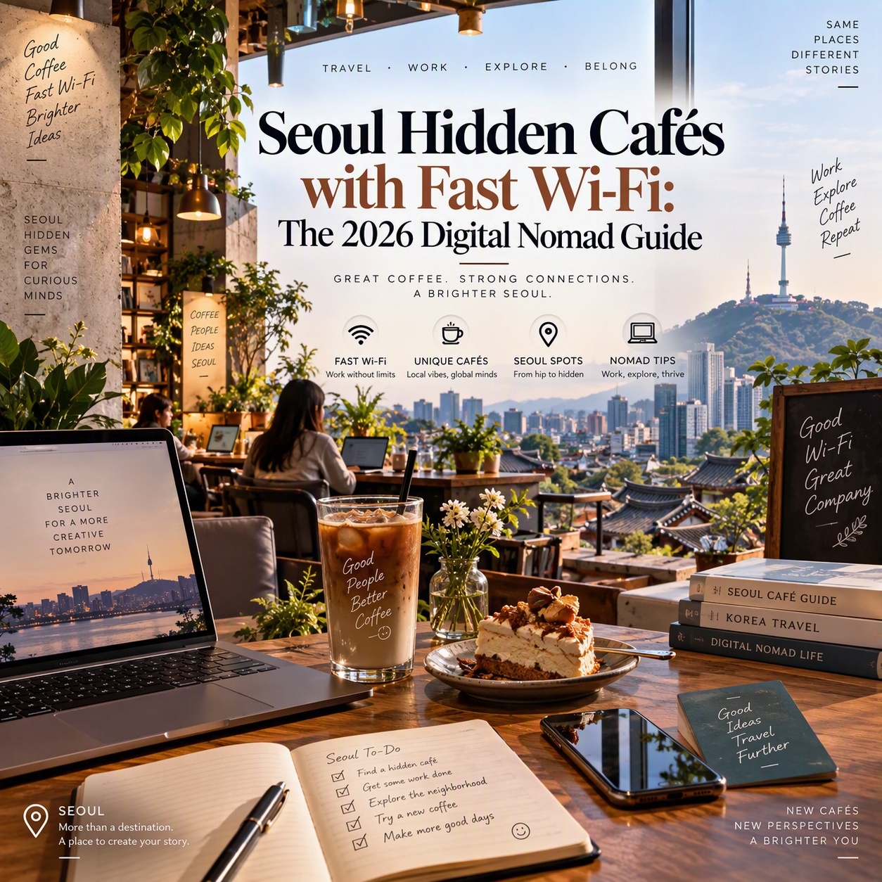 Seoul hidden cafes with fast Wi-Fi for digital nomads