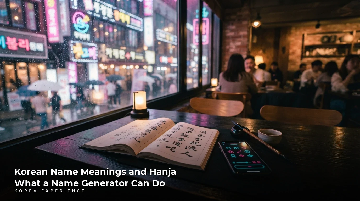 Korean Name Meanings and Hanja: What a Name Generator Can—and Cannot—Tell You